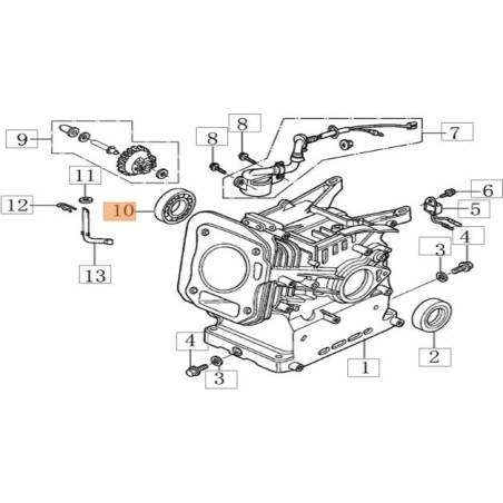 ROULEMENT EMAK ORIGINAL L66152100 | NewgardenAgri.com