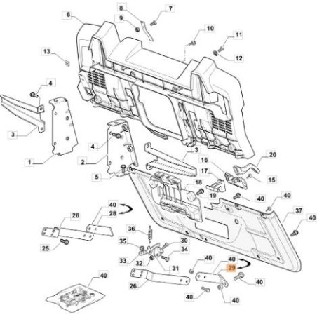 REFUERZO EMAK ORIGINAL G325650153E0 | NewgardenAgri.com