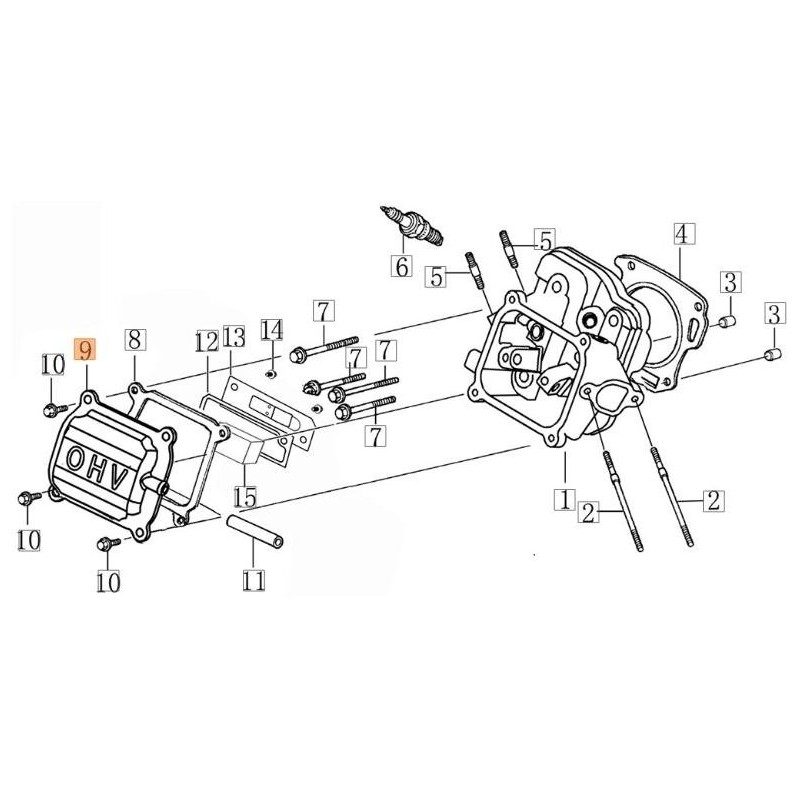 COUVERCLE EMAK ORIGINAL L66152228