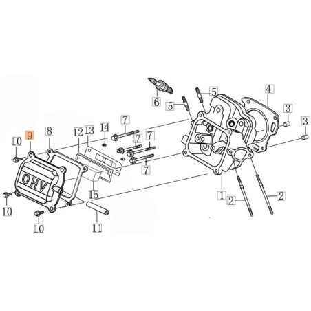 COUVERCLE EMAK ORIGINAL L66152228 | NewgardenAgri.com