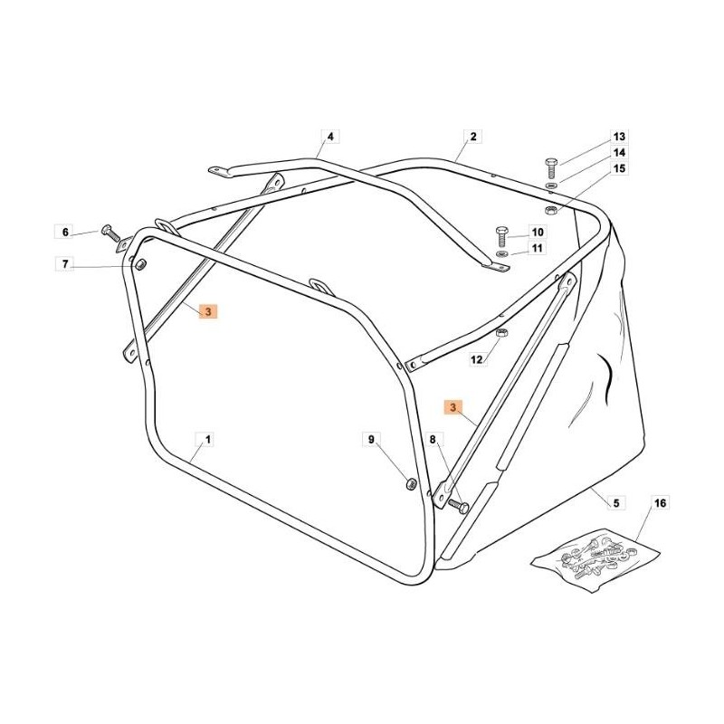 RENFORT D'ORIGINE EMAK G327650129E0