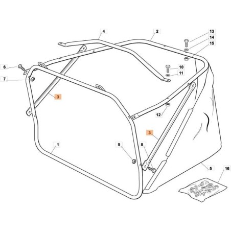 ORIGINAL EMAK-VERSTÄRKUNG G327650129E0 | NewgardenAgri.com