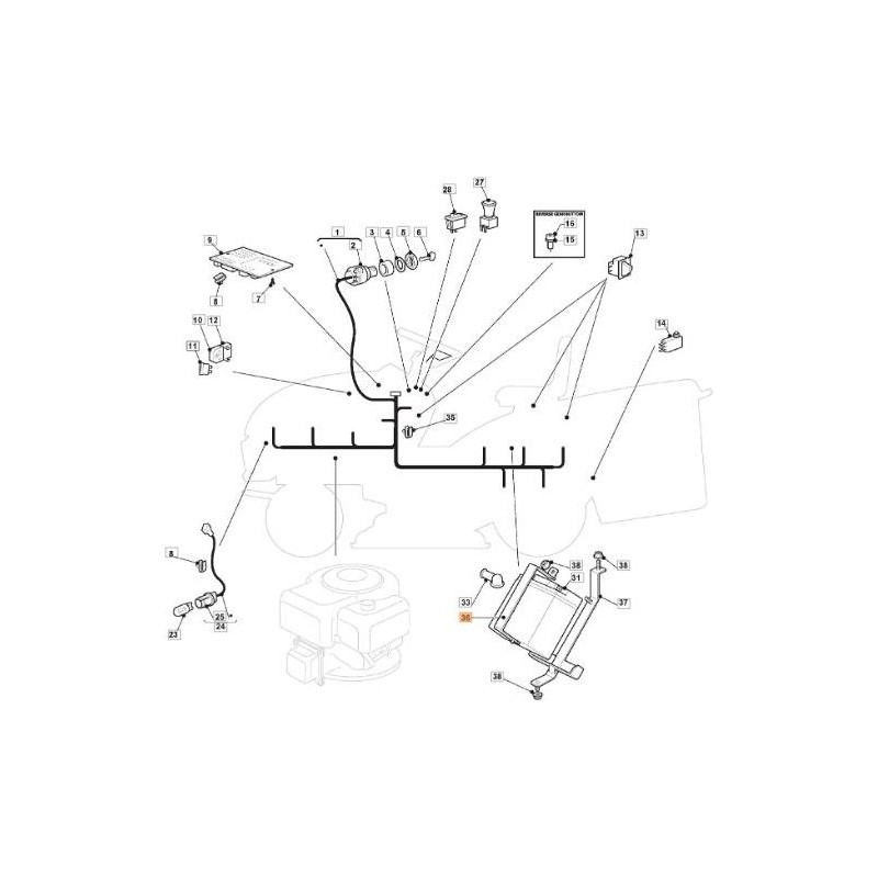 ORIGINAL EMAK-HALTERUNG G327772099E1