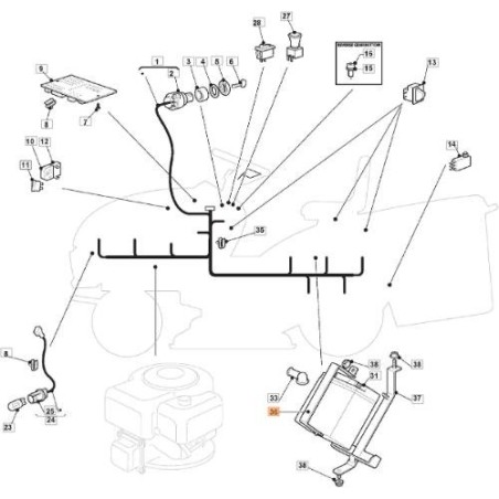ORIGINAL EMAK BRACKET G327772099E1 | NewgardenAgri.com