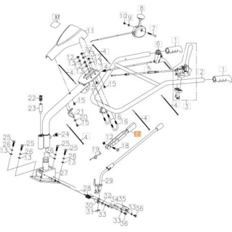 ORIGINAL EMAK HANDLE L66151280 | NewgardenAgri.com