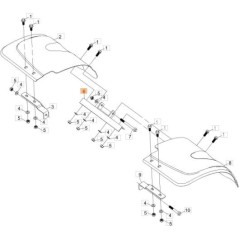 SUPPORTO ORIGINALE EMAK L66151220 | NewgardenAgri.com