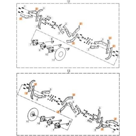 ORIGINAL EMAK KNIFE L66151642 | NewgardenAgri.com