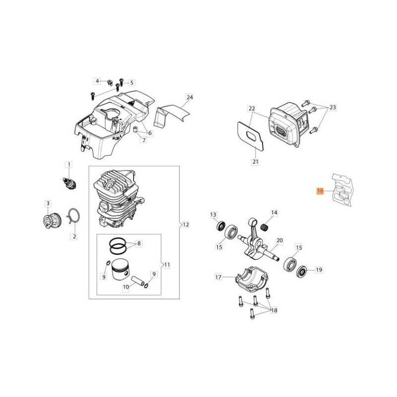 ORIGINAL EMAK LABEL KIT 50230305