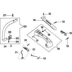 AMORTISSEUR DE VIBRATIONS D'ORIGINE EMAK 50030067R | NewgardenAgri.com
