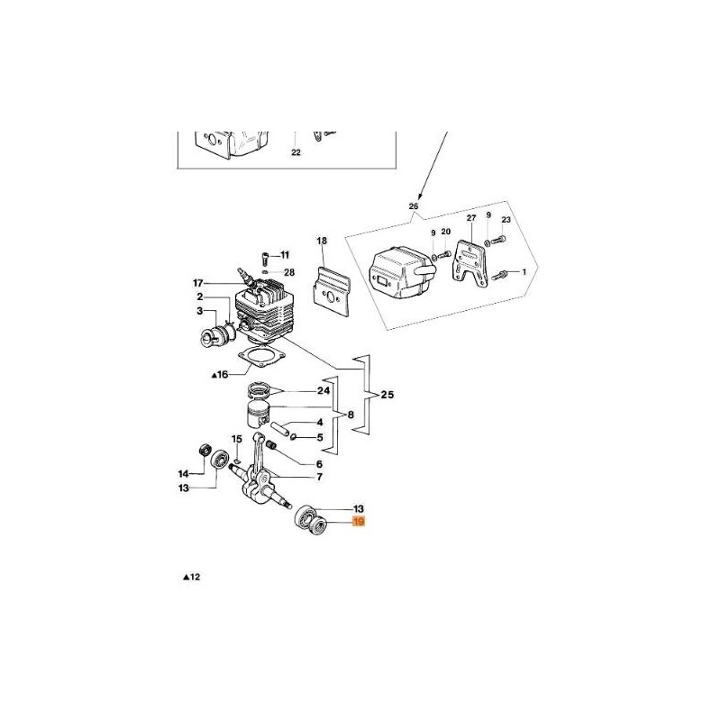 ANELLO DI TENUTA ORIGINALE EMAK 099900014R