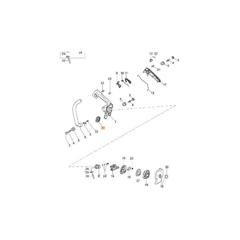 ORIGINAL EMAK ANTI-VIBRATION 50160046