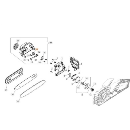 ORIGINAL EMAK KNOB 54050030R | NewgardenAgri.com