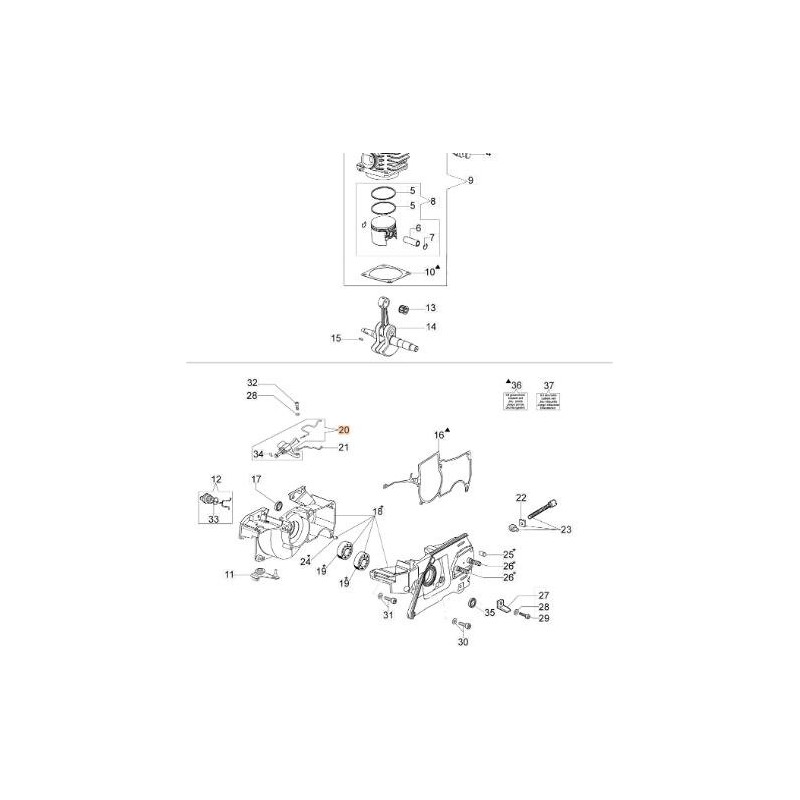 ORIGINAL EMAK DROSSELKLAPPENSTANGENSATZ 50202039