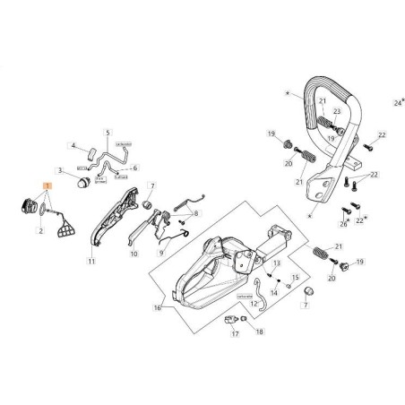 OIL/MIX CAP D.26 COMPLETE GR-ARS ORIGINAL EMAK 50230302BR | NewgardenAgri.com