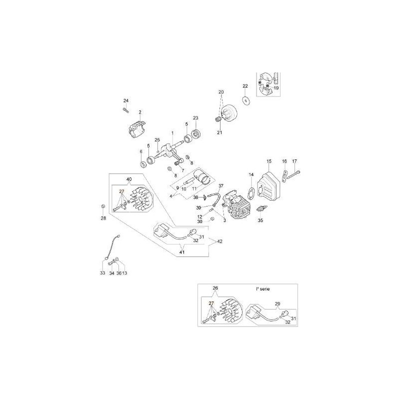 KIT ARPIONCINO ORIGINALE EMAK 50162019A