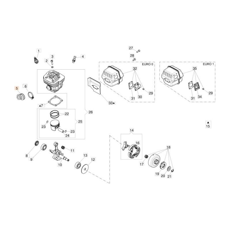 COLLECTEUR EMAK ORIGINAL 50250020R