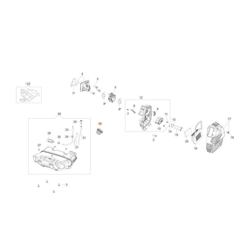 TAPPO MIX D.32 COMPL. GR-ARS ORIGINALE EMAK 50340265AR
