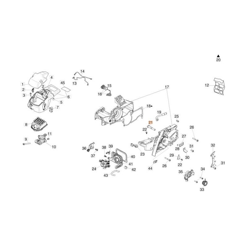 ORIGINAL EMAK SCREW 50250021R