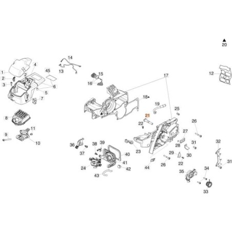 ORIGINAL EMAK SCREW 50250021R | NewgardenAgri.com