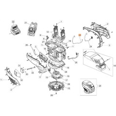 CAVO HALL SENSOR MOTORE TRAZIONE ORIGINALE EMAK 54350120R | NewgardenAgri.com