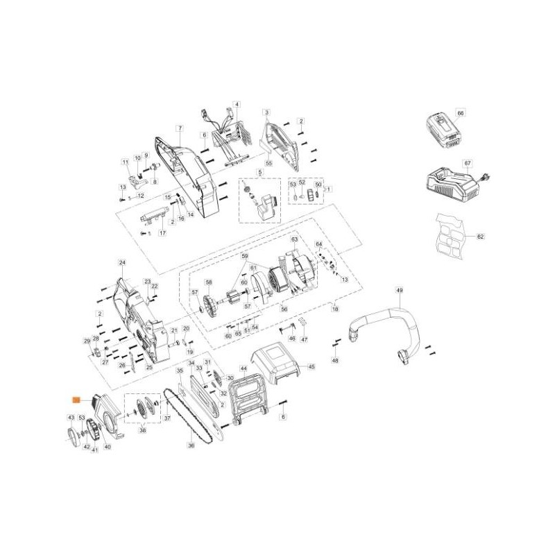 ORIGINAL EMAK CRANKCASE 54010013R