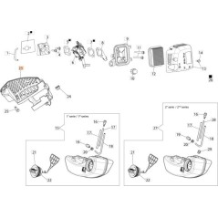 ORIGINAL EMAK-ABDECKUNG 58090009AR | NewgardenAgri.com