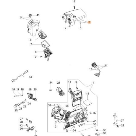 CUFFIA ORIGINALE EMAK 50232006AR | NewgardenAgri.com