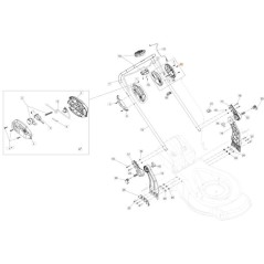 KIT DE MEDIA CARCASA DE EMPUJE IZQUIERDO. 56V ORIGINAL EMAK 54350185R | NewgardenAgri.com