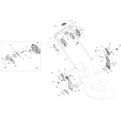 KIT SEMIGUSCI INTERRUTTORE SPINTA 56V ORIGINALE EMAK 54350183R | NewgardenAgri.com