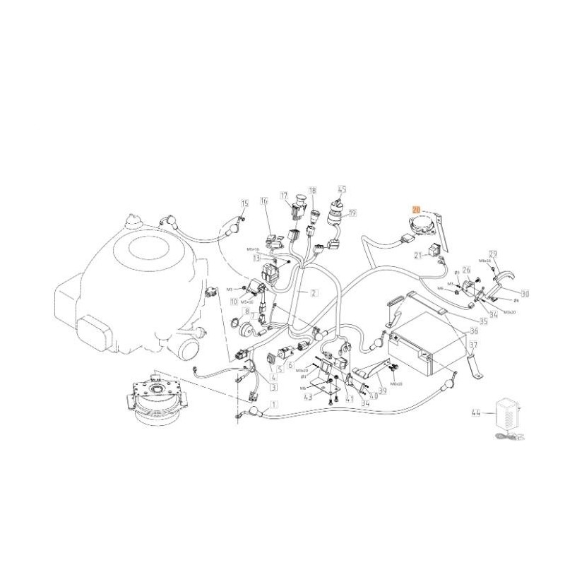 ORIGINAL EMAK BRACKET TS000327R