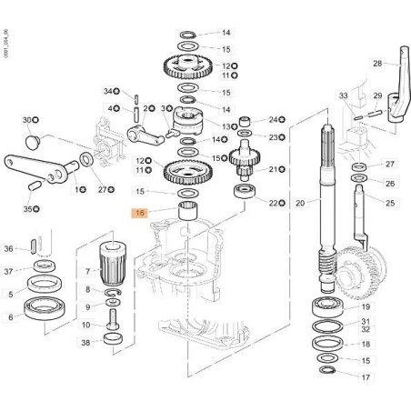 ROULEMENT EMAK ORIGINAL YN1266060 | NewgardenAgri.com