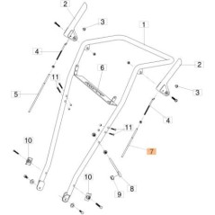 ORIGINAL EMAK BLADE-ANSCHLUSSKABEL ZM000007 | NewgardenAgri.com