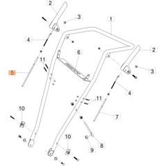 ORIGINAL EMAK ZUGKABEL ZM000005 | NewgardenAgri.com