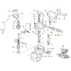 Rodamiento de bolas 20x42x12 6004 2RS ORIGINAL EMAK YN1263201 | NewgardenAgri.com