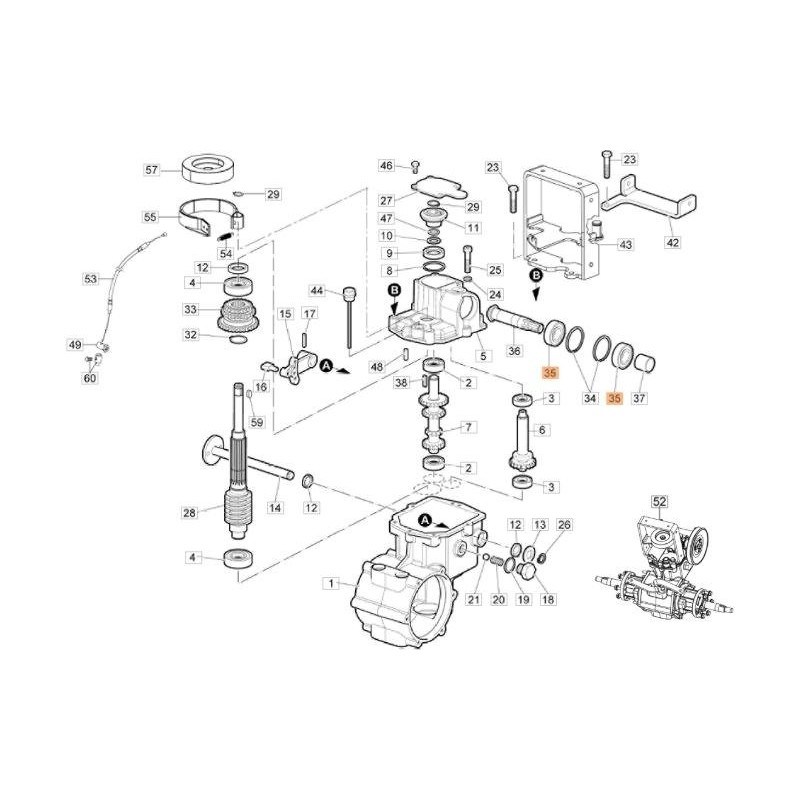 CUSCIN.A SFERE 20X42X12 6004 2RS ORIGINALE EMAK YN1263201