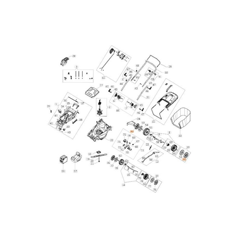 ORIGINAL EMAK RADABDECKUNG LR000073R