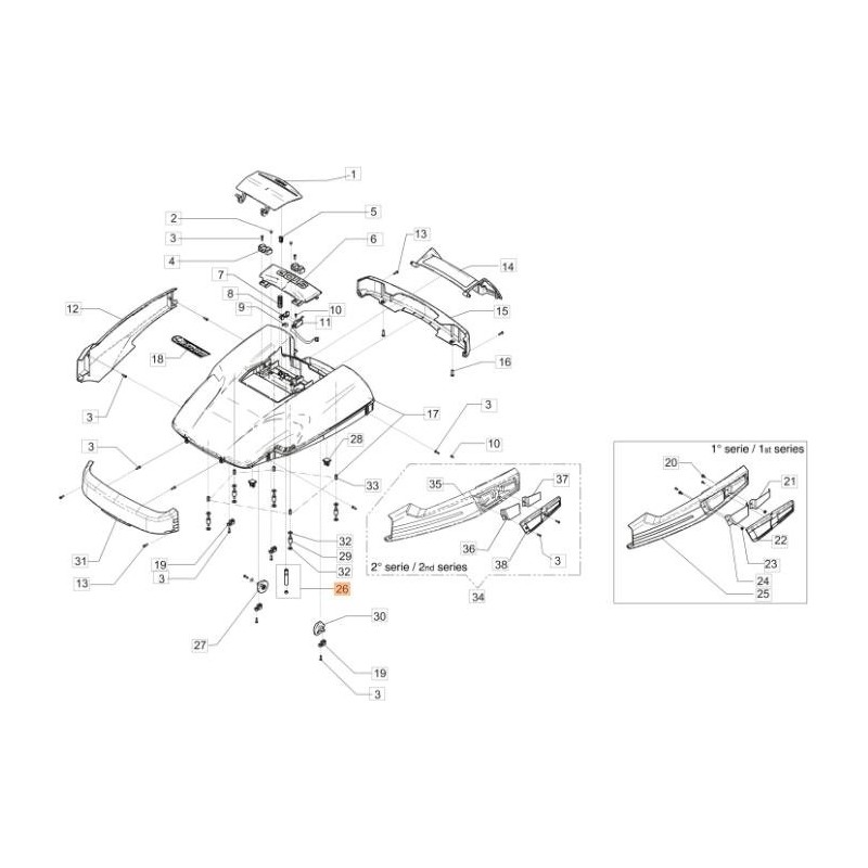 UNTERSTÜTZUNG + ORIGINALMAGNET EMAK AK454764
