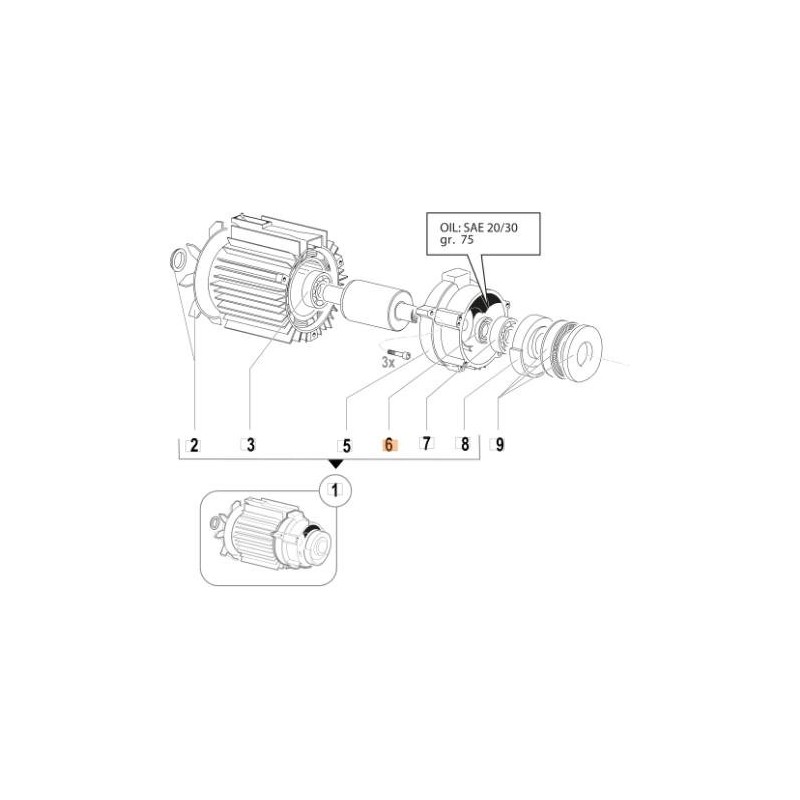 ORIGINAL EMAK SEALING RING CH00190222
