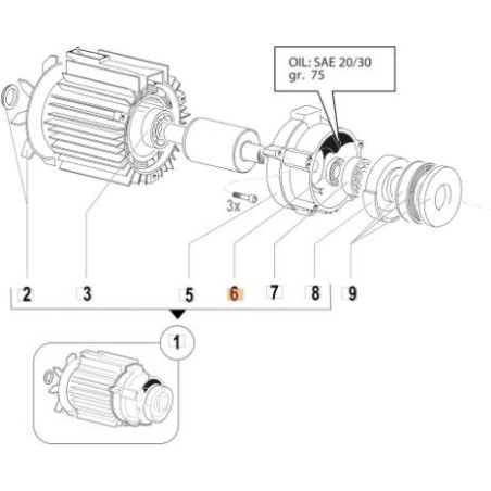 ORIGINAL EMAK SEALING RING CH00190222 | NewgardenAgri.com