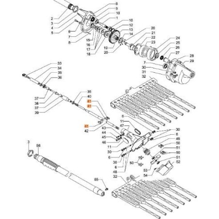 MAILLE DE CONNEXION ORIGINALE EMAK CS01820105 | NewgardenAgri.com