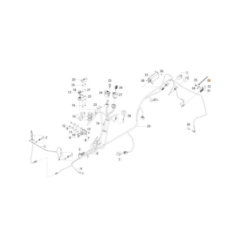 LEVA ORIGINALE EMAK AK493511