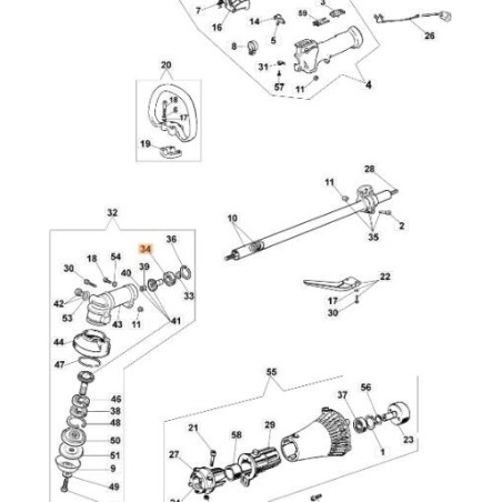 Rodamientos de bolas 10x26x08 6000 RS Original EMAK 3035005R | NewgardenAgri.com