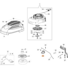 ACCELERATORE ORIGINALE EMAK L66150730 | NewgardenAgri.com