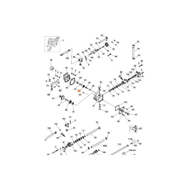 CUSCIN. 12X32X10 6201 ORIGINALE EMAK S0051000