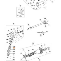 BALL BEARINGS 12X32X10 6201-2RS ORIGINAL EMAK 3035012R | NewgardenAgri.com