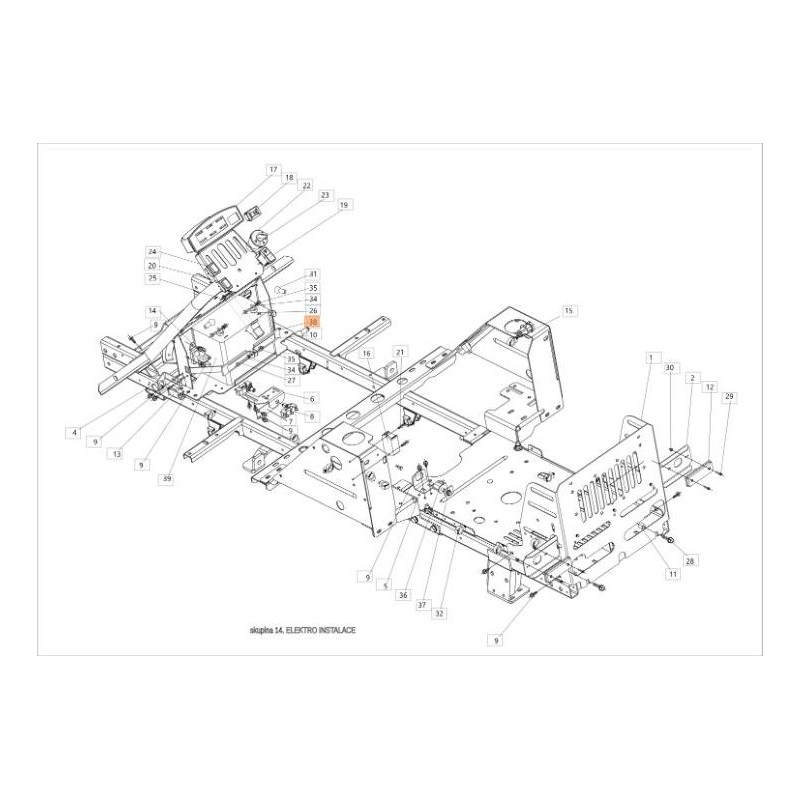 PROFIL EN CAOUTCHOUC EMAK ORIGINAL SGN283742002R