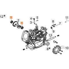CUSCIN.A SFERE 15X35X11 6202 ORIGINALE EMAK L66150657 | NewgardenAgri.com
