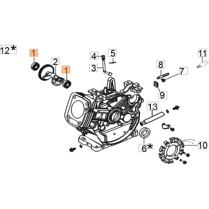 BALL BEARING 15X35X11 6202 ORIGINAL EMAK L66150657