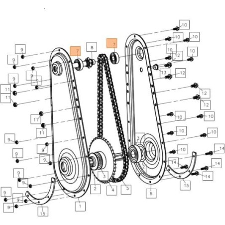 BALL BEARING 17X40X12 6203 2RS ORIGINAL EMAK L66151111 | NewgardenAgri.com