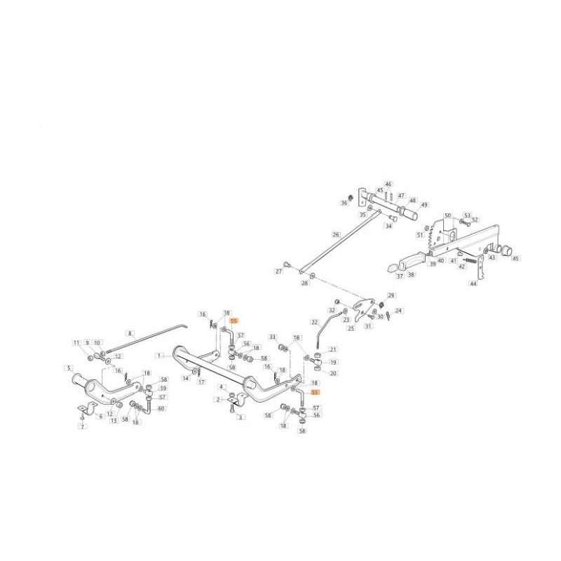 BARRA DE ACOPLAMIENTO EMAK ORIGINAL G125840015E2R